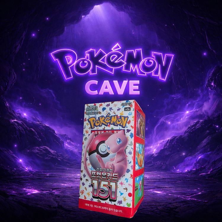 1 BOX 151 booster pack – Korean edition.